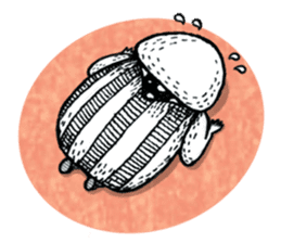 Big Wolve do not eat me! characters sticker #13927625