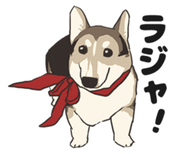 LOVE Corgi ! sticker #13928084