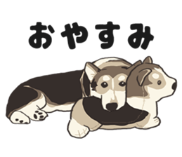 LOVE Corgi ! sticker #13928091