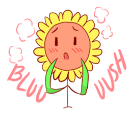 Cheerful Flower sticker #13928860