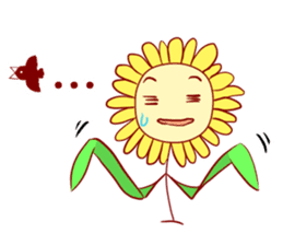 Cheerful Flower sticker #13928891
