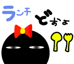 Dark exclusive women's stamp sticker #13929348