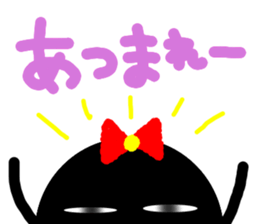 Dark exclusive women's stamp sticker #13929350