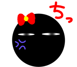 Dark exclusive women's stamp sticker #13929353