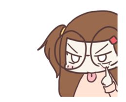 This is my boyfriend & girlfriend dukdik sticker #13929519