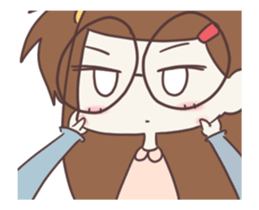 This is my boyfriend & girlfriend dukdik sticker #13929520