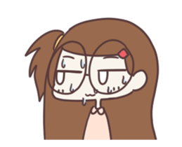 This is my boyfriend & girlfriend dukdik sticker #13929522