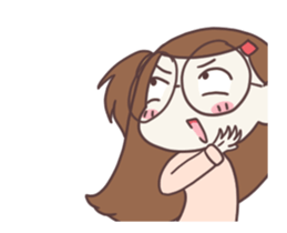 This is my boyfriend & girlfriend dukdik sticker #13929525