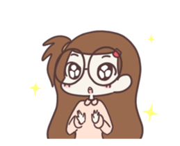 This is my boyfriend & girlfriend dukdik sticker #13929526