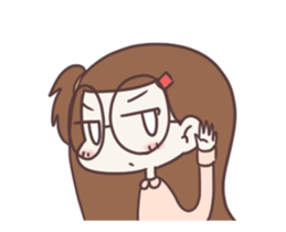 This is my boyfriend & girlfriend dukdik sticker #13929528