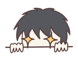 This is my boyfriend & girlfriend dukdik sticker #13929533