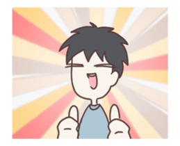 This is my boyfriend & girlfriend dukdik sticker #13929537