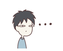 This is my boyfriend & girlfriend dukdik sticker #13929538