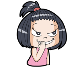 Because I am a girl 2 sticker #13929705