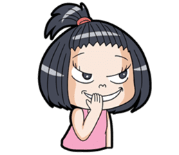 Because I am a girl 2 sticker #13929705