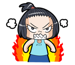 Because I am a girl 2 sticker #13929706