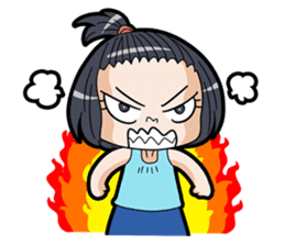 Because I am a girl 2 sticker #13929706