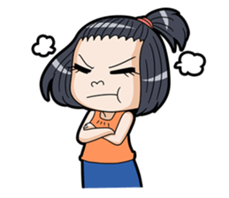 Because I am a girl 2 sticker #13929707