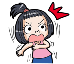 Because I am a girl 2 sticker #13929708