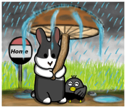 Zai Zai & Maru illustrator sticker #13930286