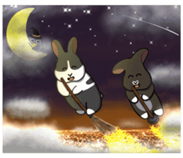 Zai Zai & Maru illustrator sticker #13930288