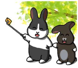 Zai Zai & Maru illustrator sticker #13930290