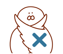 The bird which does not talk about most sticker #13930415