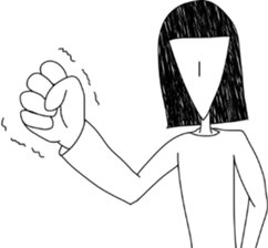 Darling. I am angry yet sticker #13930469