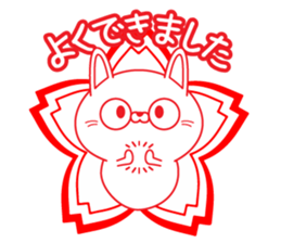 Black cat of everyday conversation2 sticker #13930574