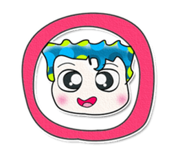 Hi! My name is Shimura. Good luck!! sticker #13930635