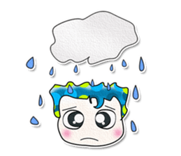 Hi! My name is Shimura. Good luck!! sticker #13930637