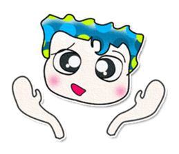 Hi! My name is Shimura. Good luck!! sticker #13930642