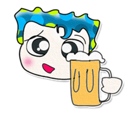 Hi! My name is Shimura. Good luck!! sticker #13930649