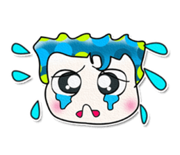 Hi! My name is Shimura. Good luck!! sticker #13930653