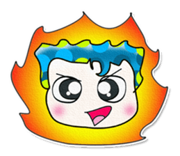 Hi! My name is Shimura. Good luck!! sticker #13930654