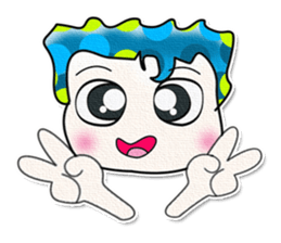 Hi! My name is Shimura. Good luck!! sticker #13930658