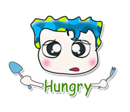 Hi! My name is Shimura. Good luck!! sticker #13930661