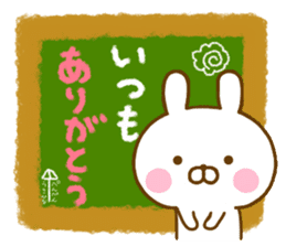 Rabbit Usahina friendly 2 sticker #13930724