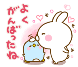 Rabbit Usahina friendly 2 sticker #13930738