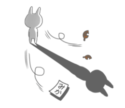 Mika of the rabbit sticker #13930822