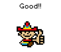 MEXICAN BOY & MEXICAN HEROES BIG!! sticker #13931178