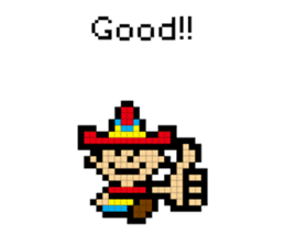 MEXICAN BOY & MEXICAN HEROES BIG!! sticker #13931178