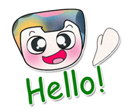 Hi! My name is Kanaki. ^_^ Good luck. sticker #13931342