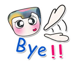 Hi! My name is Kanaki. ^_^ Good luck. sticker #13931344