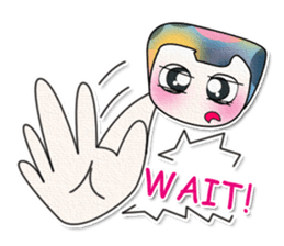 Hi! My name is Kanaki. ^_^ Good luck. sticker #13931347