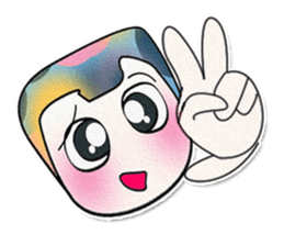 Hi! My name is Kanaki. ^_^ Good luck. sticker #13931350