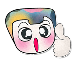 Hi! My name is Kanaki. ^_^ Good luck. sticker #13931351