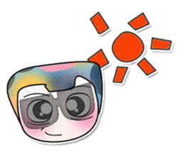 Hi! My name is Kanaki. ^_^ Good luck. sticker #13931361