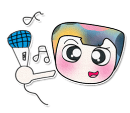 Hi! My name is Kanaki. ^_^ Good luck. sticker #13931375