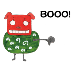 cheerful Shishimai sticker #13931943